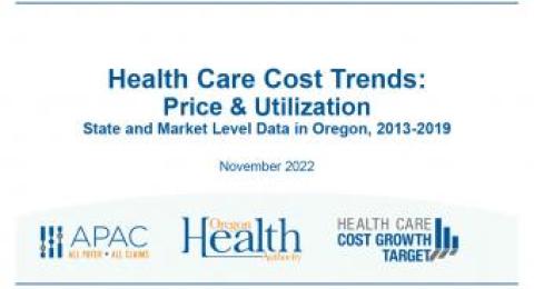 Health Care Cost Trends Price and Utilization