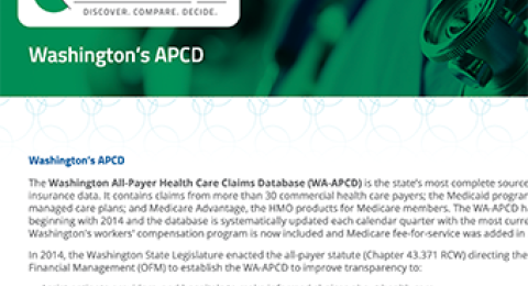 Washington All-Payer Health Care Claims Database