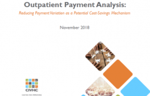Reference-Based Inpatient and Outpatient Payment Reference-Based Inpatient and  Outpatient  Payment Analysis:  Reducing Payment Variation as a Potential Cost-Savings Analysis: Reducing Payment Variation as a Potential Cost-Savings Mechanism report cover