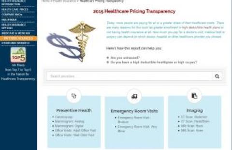 Virginia Healthcare Pricing Transparency report cover
