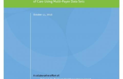 Cover page of Technical Resource for Measurement of Total Cost of Care Using Multi-Payer Data Sets
